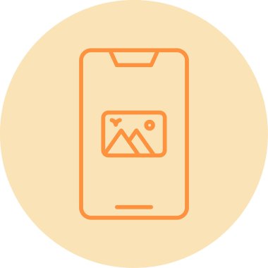 vektör çizimi sosyal medya simge 