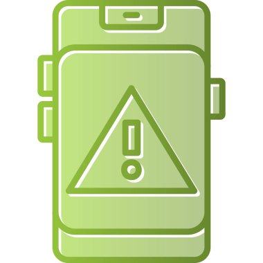 uyarı simgesi vektör illüstrasyonu