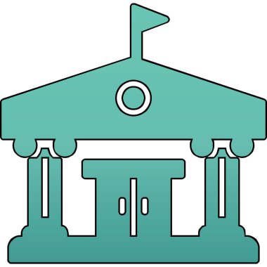 Sütun oluşturma simgesi, vektör illüstrasyonu