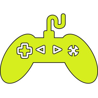 oyun Denetleyici vektör düz simgesi