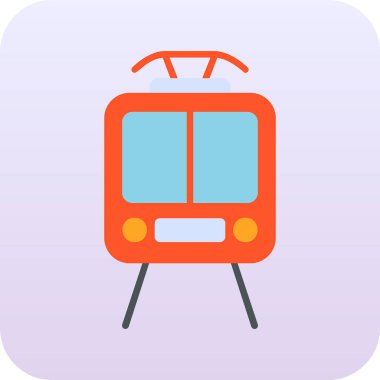 Web simgesi tren, illüstrasyon vektör 