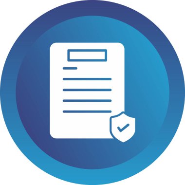 Veri Web simgesi basit illüstrasyon 