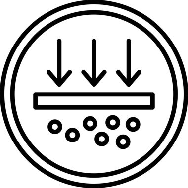 Membrane Web simgesi basit illüstrasyon             
