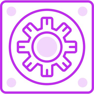 Web simgesi basit illüstrasyon ayarlanıyor