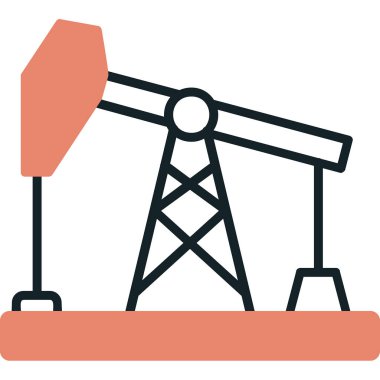 yağ pompası ikon vektör illüstrasyonu 