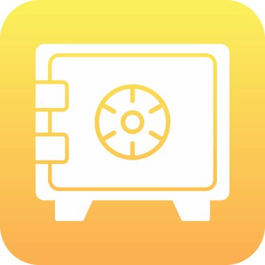 güvenli simge vektör illüstrasyonu 