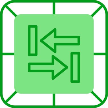 Sekme Anahtarı Web simgesi vektör çizimi