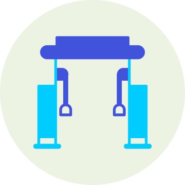 Cable Crossover Web simgesi basit illüstrasyonuName