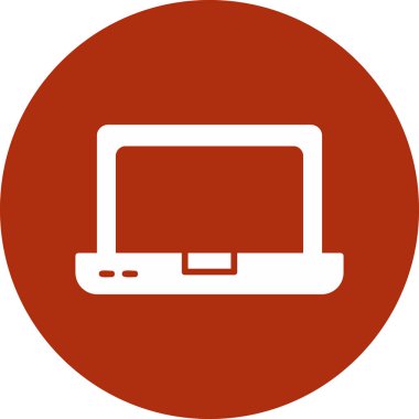 Dizüstü web simge vektör çizim 