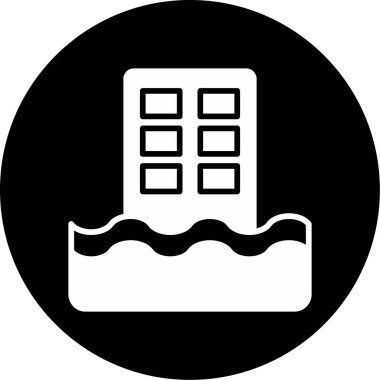 Su ikonunda Doğal Afet yuvası 