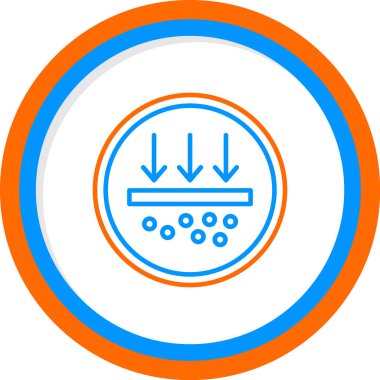 Membrane Web simgesi basit illüstrasyon             