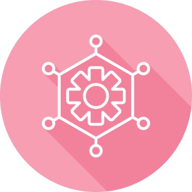 vector illustration of modern Algorithm icon            