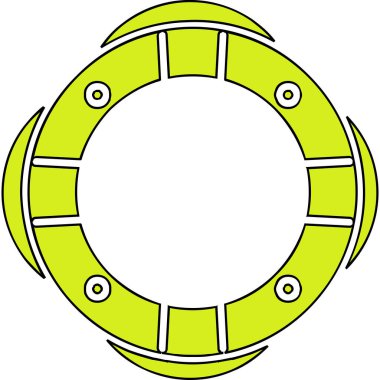 Can simidi simgesi, vektör illüstrasyonu basit tasarım