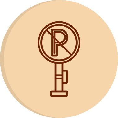 Web simgesi Otopark, illüstrasyon vektör