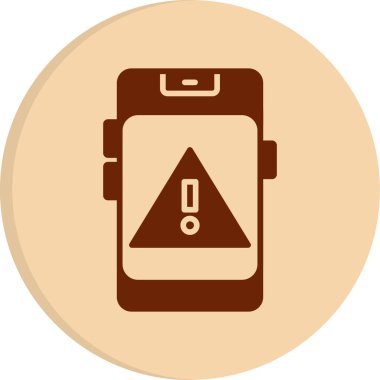 uyarı simgesi vektör illüstrasyonu