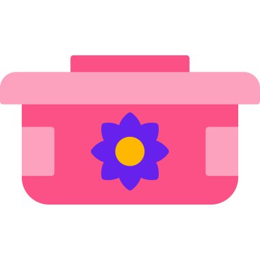 kutu web simgesi, vektör illüstrasyonu 