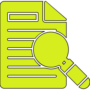 Yazılı kayıtlar ve büyüteçle filoloji kavramı, düz stil vektör illüstrasyonu