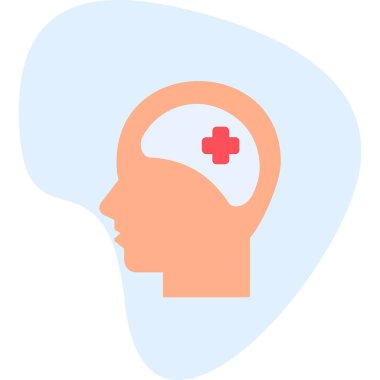 Klinik Psikoloji vektör çizimi tasarımı