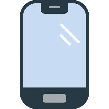 Smartphone web simgesi, vektör çizim 