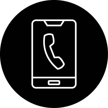 Web 'iniz için telefon simgesi çizimi 