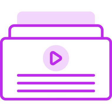 Bölüm. Web simgesi basit illüstrasyon