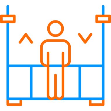 Beşik web simgesi vektör illüstrasyonu 