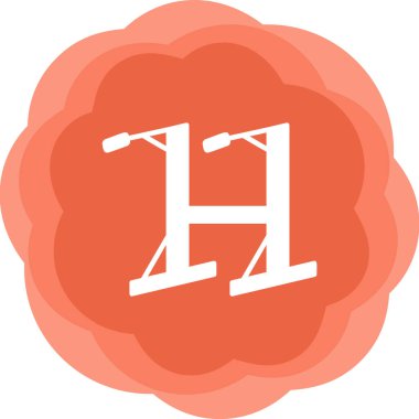 dip çubuğu vektör simgesinin özet çizimi