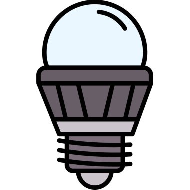 Enerji tasarrufu ikonu. Web simgesi basit illüstrasyon