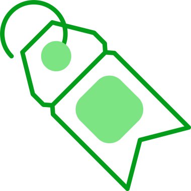 Etiket. Web simgesi basit illüstrasyon