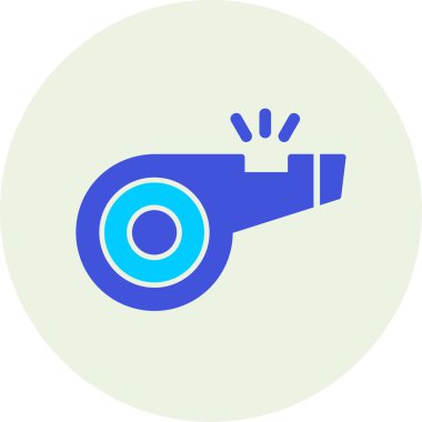 Web tasarımı için ıslık simgesi, vektör illüstrasyonu 