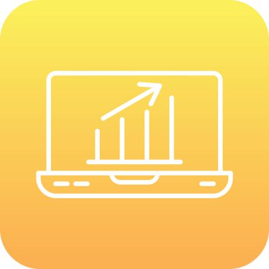 İş çizelgesi. Web simgesi basit illüstrasyon 