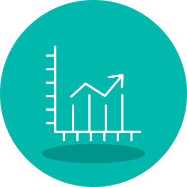 iş büyümesi grafik vektör illüstrasyonu