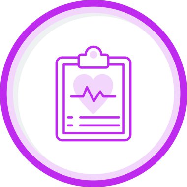 Tıbbi ikonun vektör illüstrasyonu, Sağlık kavramı       