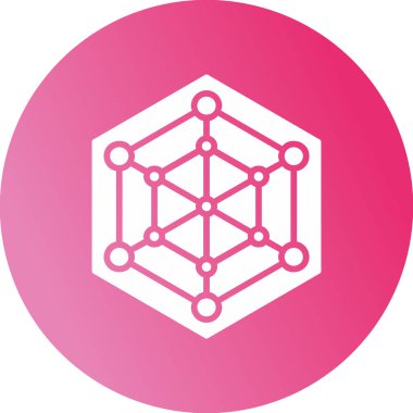 Analytics icon, vector illustration simple design