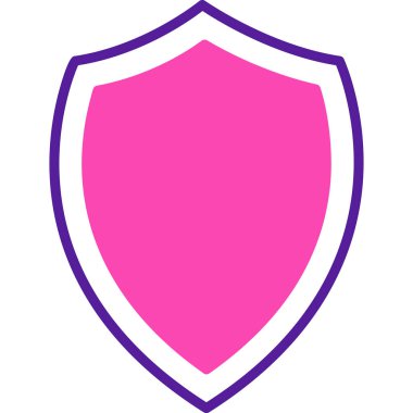 Ağ için koruma kalkanı vektör simgesi 