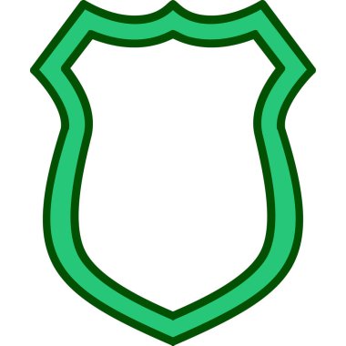 Ağ için koruma kalkanı vektör simgesi 