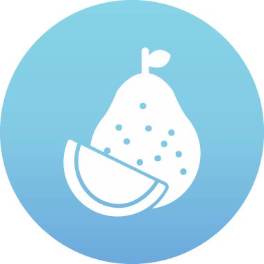  Pomelo web simgesi vektör illüstrasyonu