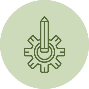 Web simgesi basit illüstrasyon ayarlanıyor