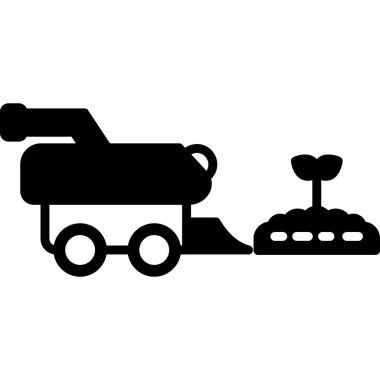 Tohum logo simgesinin vektör tasarımı 