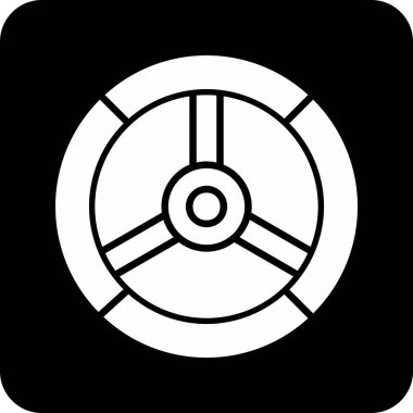 lastik simgesi vektör illüstrasyonu 