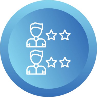 puan simgesi, vektör illüstrasyonu 