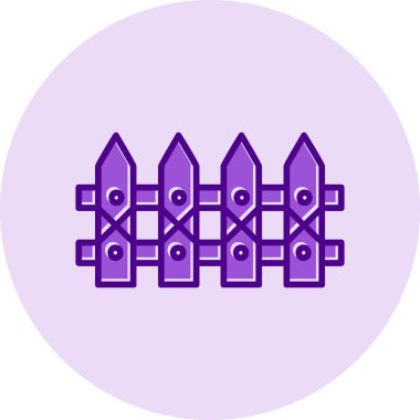 Çitin vektör illüstrasyonu