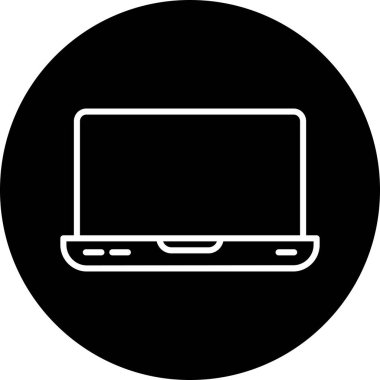 Dizüstü web simge vektör çizim 