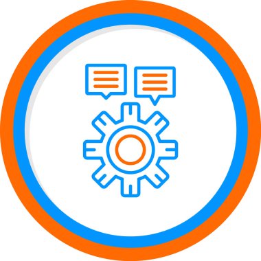 Teçhizat. Web simgesi basit illüstrasyon