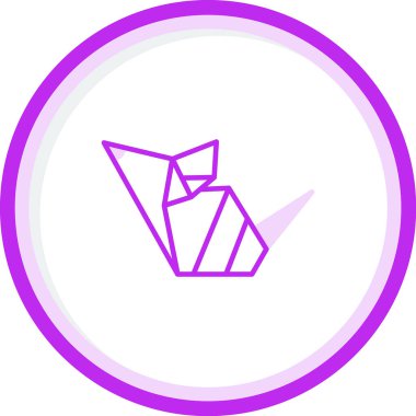 Kağıt fare simgesinin basit web çizimi