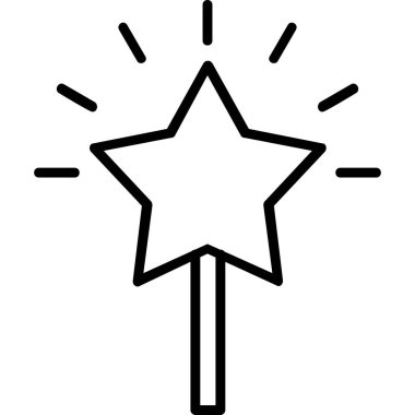 star web icon simple illustration 