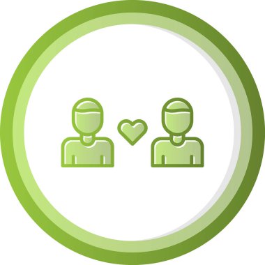 Empati web simgesi vektör çizimi