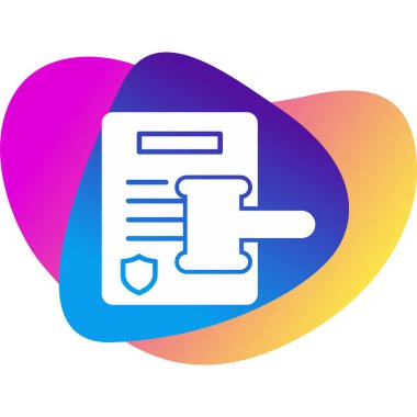 Adalet simgesi vektörünün çekici