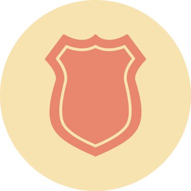 Ağ için koruma kalkanı vektör simgesi 