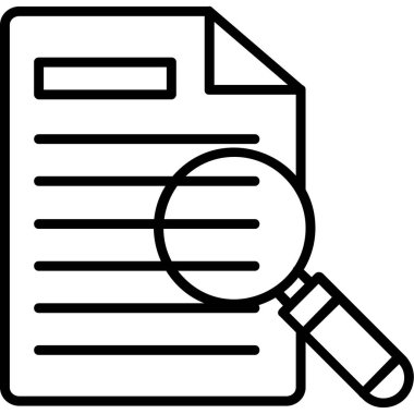 Yazılı kayıtlar ve büyüteçle filoloji kavramı, düz stil vektör illüstrasyonu